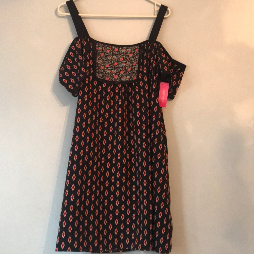 Cute cold shoulder summer dress